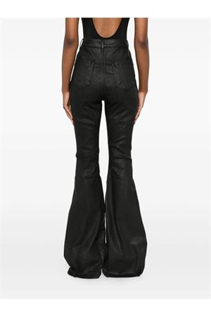 Jeans Bolan in denim di cotone nero RICK OWENS DRKSHDW | DS01F4311SDBK09